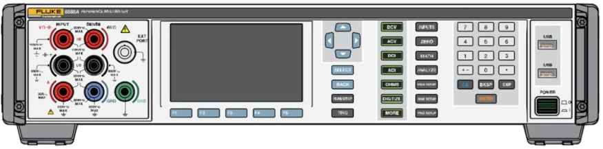 Fluke 8588A Reference Multimeter used in calibrating the Fluke 5522A and 5500A calibrators.