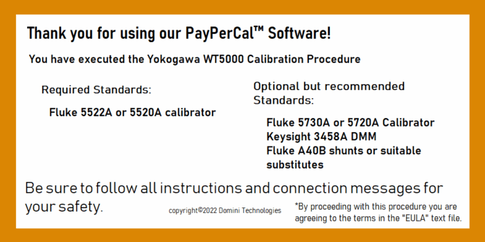 Yokogawa WT5000 Automated Verification Software - Image 2